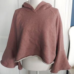 Melrose and Market bell sleeve hoodie